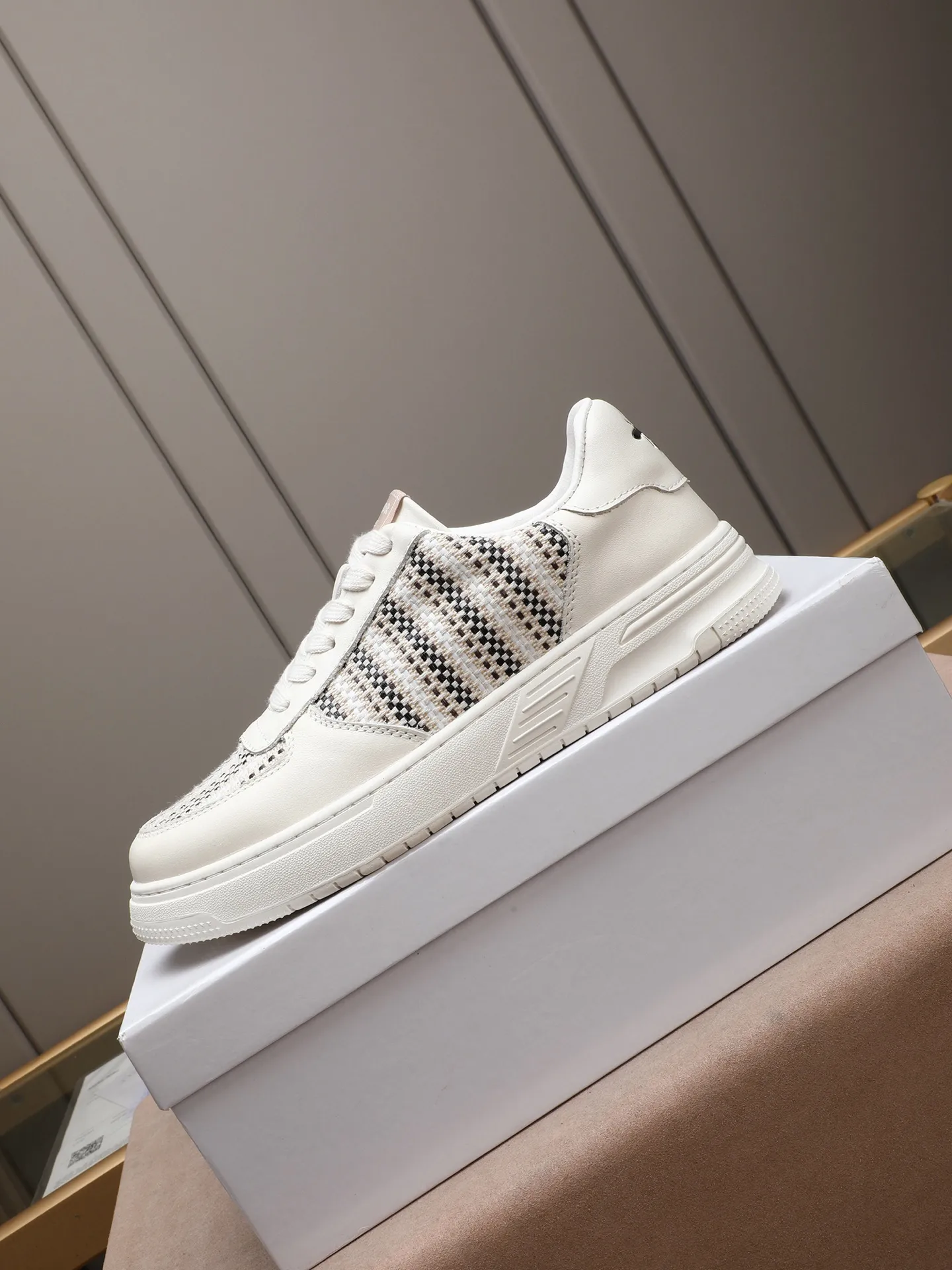 Men's men's shoes💰420 [Dior] small cloth shoes, waterproof fabric imported from Italy➕breathable sheepskin lining! Ultra-light and wear-resistant outsole. Super comfortable size: 38-44